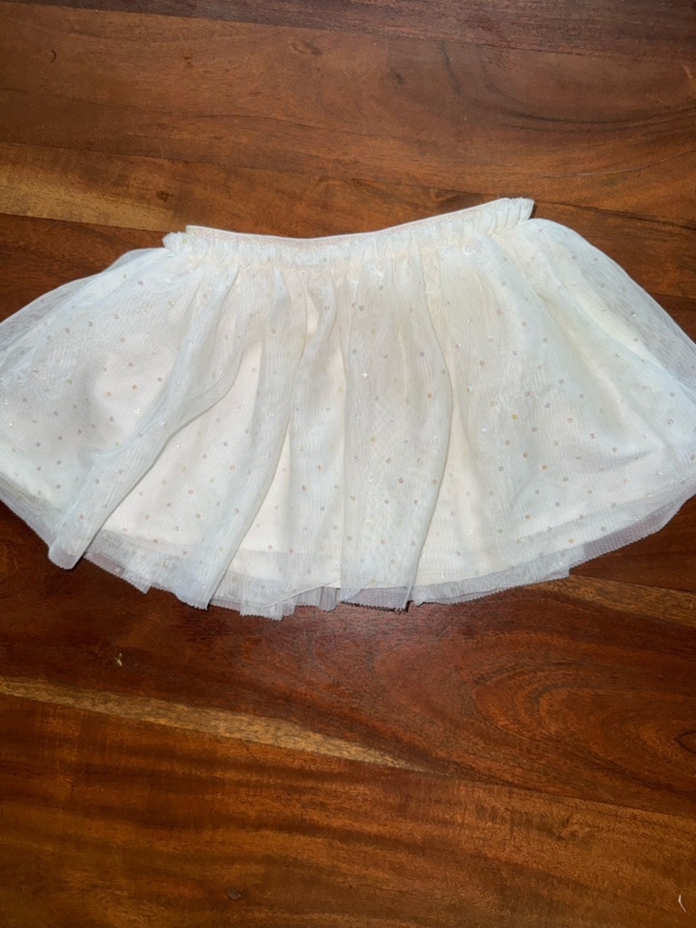 Cat &‎ Jack White Satin Skirt Lining